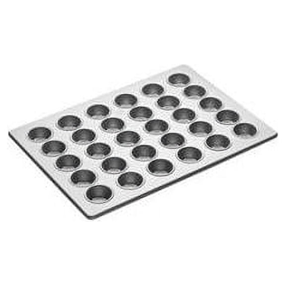 Focus Foodservice Commercial Aluminized Steel 30 Cavity Mini-Muffin Pan