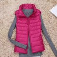 thumbnail image 1 of Chaqueta de plumón ligera de otoño e invierno, camiseta para mujer, versión coreana delgada de la sección corta, camiseta holgada de talla grande, 1 of 6