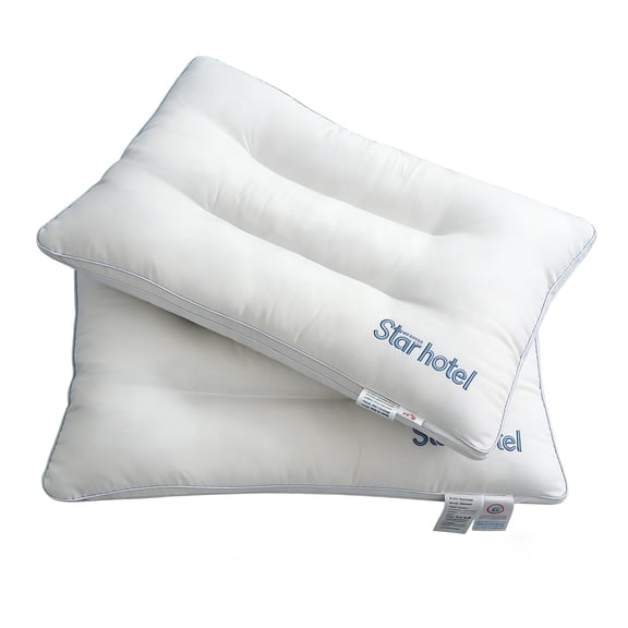 2-Pack Premium Bed Pillow (29.13" x 18.9") - Supportive and Hypoallergenic