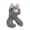 R, variant on Tnobhg Interactive Alphabet Plush Dog Toy with Sound Bite Resistant Teeth-grinding Relieve Boredom Attractive Dog Toy