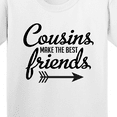 thumbnail image 4 of Inktastic Cousins Make the Best Friends with Arrow Youth T-Shirt, 4 of 5