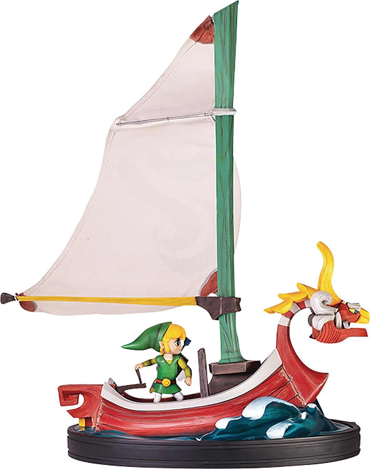 First 4 Figures The Legend of Zelda The Wind Waker Link & King of Red Lions Statue