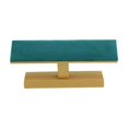thumbnail image 1 of Soporte para pulseras con barra en T, decoración moderna, estante de almacenamiento que ahorra espacio para mujeres 1 capa verde, 1 of 9