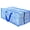 Blue Thrill Stripe, variant on Mainstays Heavy Duty 20 Gallon Clear Storage and Moving Bag with Dual Handles and Straps