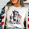 thumbnail image 2 of American Cowboy Dog T-Shirt, Western 4th of July Tee for Pet Lovers, 2 of 8