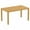 Teak Brown, variant on Compamia Ares 55" Resin Patio Dining Table in Taupe