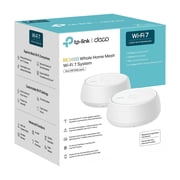 TP-Link Deco BE3600 Next-Generation AI-Driven Dual Band Wi-Fi 7 Home Mesh Router System, 2-Pack - Covers up to 4,500 Sq Ft, Replaces Wi-Fi Router and Extender