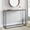 thumbnail image 2 of Lowell 42" Open Box Cadre Géométrique Canapé Table en Noyer Foncé/noir, 2 of 6