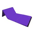 thumbnail image 2 of BalanceFrom 6ft x 4ft x 2in 4-Panel Folding Gymnastics Mat with 8ft Balance Beam, Purple, 2 of 12