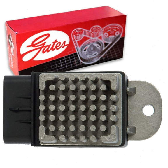 Gates Engine Cooling Fan Module compatible with Chrysler Town & Country 3.3L 3.8L V6 2001-2007