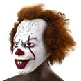 thumbnail image 2 of Máscara de Halloween It Pennywise Rojo Verde Disfraz de payaso para adultos Cocina Decoración y Otros, 2 of 5