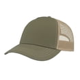thumbnail image 3 of Atlantis  Adult Rapper 5 Panel Canvas Recycled Trucker Cap, 3 of 4