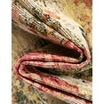 thumbnail image 3 of Unique Loom Outdoor Traditional Collection Area Rug - Manor (10' Square Multi/Beige), 3 of 9