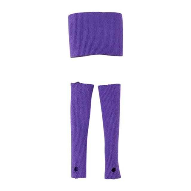TISHITA 1:12 Scale Women Tube Top Actions Figure Clothing for 6'' Action Figure Body light