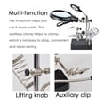 thumbnail image 1 of stanreset Desktop Magnifier Glass Soldering Station LED Light Magnifying Glass Stand with Clamp and Clips, 1 of 6