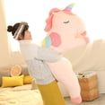thumbnail image 3 of Almohada de peluche Hitoshe con forma de unicornio, 130 cm, 3 of 7