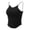 Black, variant on Spaghetti Straps Thin Strap Tank Tops Tank Tops for Women Cami Tank Tops Going Out Cami women's tanks & camis Cami Top Stretch Camisole Camisole Top Crop Tank Top Black One Size