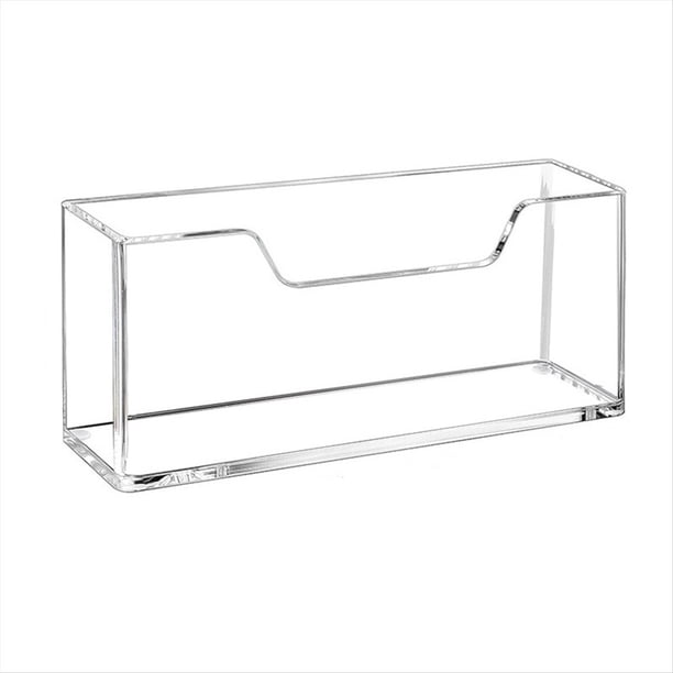 Servilletero Acrílico Vertical Impermeable para Baño, Porta Toallas de Papel para Mesa y Cocina.