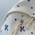 thumbnail image 3 of Weebloom Bow School Backpack For Kids Girls Cute Bow Print Large Capacity Lightweight Versatile Travel Large Bookbag Middle High School College White, 3 of 5