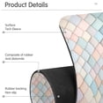 thumbnail image 4 of Yayeee Faucet Mat for Kitchen Sink 30" Diatomite Long Splash Guard Pad, Small Pink Pattern, 4 of 7