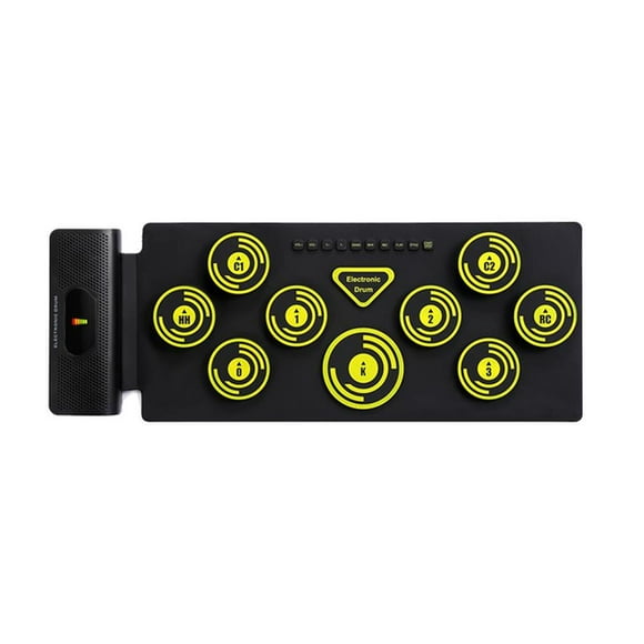 Shengyu Electronic Drum Set Portable Drum Roll Up Drum Practice Drum Pad for Kids Children Beginners No.1