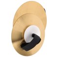 thumbnail image 3 of 1 Pair Metal Hand Cymbals For School Performances Clear Sound Cymbals For Band Rehearsals And Concerts Small Hand Cymbals, 3 of 9