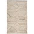 thumbnail image 3 of Alora Decor Makalu 2'6" x 8' Geometric/Solid Gray/Natural Hand-Tufted Area Rug, 3 of 3