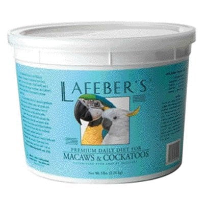Lafebers Daily Diet - Lafeber's® Premium Daily Diet Macaw & Cockatoo Food, 5-Lb