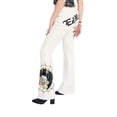 thumbnail image 2 of Ed Hardy Bat Skull Bootcut Jean Embroidered - WEHD8800-12 (Ivory, 28), 2 of 3