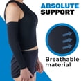 thumbnail image 7 of Absolute Support Compression Arm Sleeve, 20-30mmHg, Black, 5X-Large, 7 of 7