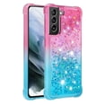 thumbnail image 2 of Funda para Samsung Galaxy S21 5G Transparente con Brillos Carcasa Protectora Antigolpes con Glitter Brillante, 2 of 5