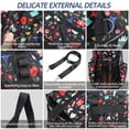 thumbnail image 5 of Nurse Bags for Work Nursing Bag Multiple Pockets Waterproof Organizing Zip Top Clinical Bag for Nursing Students Home Health, 5 of 6