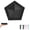 black, variant on Japan Pencil Umbrella, Japanese Ultra Light Mini Travel Umbrella with Upf 50+ Sun Protection, Compact Folding Pocket Parasol for Rain, Backpack, Handbag, Commute, Beach, Hiking, Outdoor Use