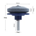 thumbnail image 2 of Grinding Stone Electric Knife Sharpener Wind Power Mower Wear Resistant Knife Sharpener Grinding Head Tool, 2 of 5
