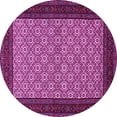 thumbnail image 1 of Ahgly Company Indoor Round Persian Pink Traditional Area Rugs, 8' Round, 1 of 4