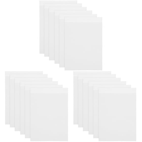 18 Pcs Blank Garden Banner Plain White Color Flags Placemats Outdoor Decor DIY Sublimation