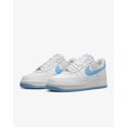 thumbnail image 4 of Men's Nike Air Force 1 '07 White/Aquarius Blue-White (FQ4296 100) - 10.5, 4 of 5