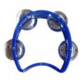 thumbnail image 1 of Tambourine Mini Hand Bell Percussion Musical Instrument Small Tambourine (Color 1), 1 of 4