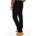 thumbnail image 2 of Enzo Mens Straight Leg Jeans Designer Denim Trousers, 2 of 7