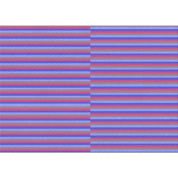 Ahgly Company Indoor Rectangle Patterned Medium Purple Area Rugs, 2' x 3'