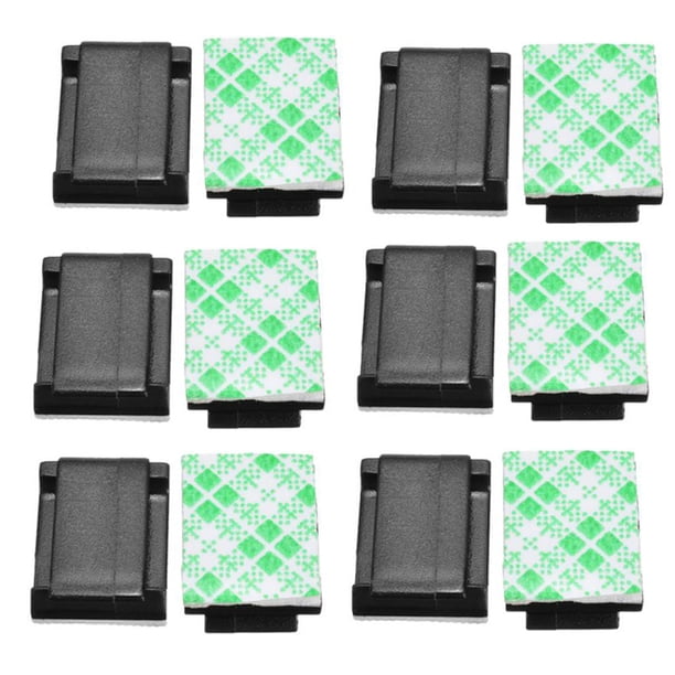 Yuarrent Clip fijo para coche de 100 Uds., Cable de datos para coche, Cable de luz, organizador de fijación de cables decorativo, abrazadera de Decoración del hogar Yuarrent HA000980-00