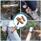 thumbnail image 5 of Taladro de mano para carpintería, taladro de supervivencia manual, herramientas de bushcraft con barrena manual para acampar, 5 of 5