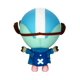 thumbnail image 3 of Peluche One Piece Chopper 23 cm de Great Eastern Entertainment, 3 of 3