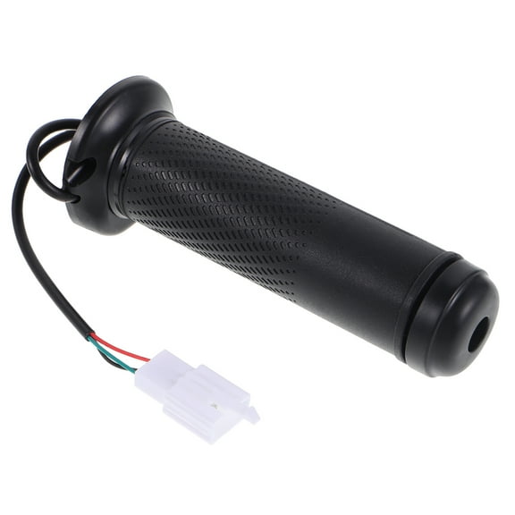 ELAYARD Black Bike Handlebar Throttle Grip Replacement with Precise Speed Control and Comfortable Design