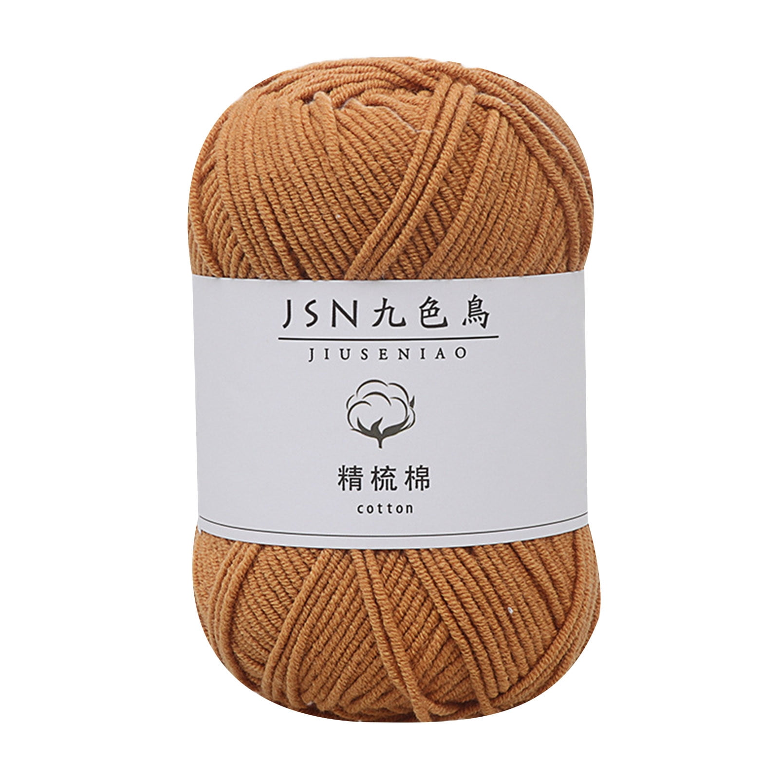 Fuebueo Colourful Crochet Yarn,Threadart 100% Pure Cotton Crochet Thread Super Soft Milk Cotton Yarns for Beginner Professional, Ideal Gift