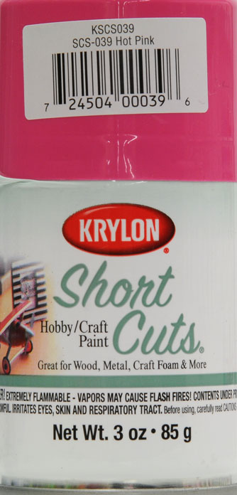 Krylon Short Cuts Spray Paint, Hot Pink - image 2 of 3