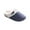 Blue, variant on VerPetridure Ladies Memory Foam Slippers Non-slip Rubber Bottom Ladies Home Slippers Warm Plush Lining Bedroom Comfortable Home Shoes