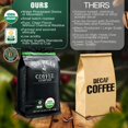 thumbnail image 5 of The Bean Organic Coffee Company Water Processed DECAF Egg Nog, Medium Roast, Ground Coffee, 5-Pound Bag, 5 of 10