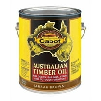 Cabot Transparent Jarrah Brown Oil-Based Alkyd Australian Timber Oil 1 Gal. - Case of: 4