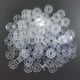 thumbnail image 4 of 30 Uds bobinas de coser bobinas de plástico transparente reutilizables universales accesorios para máquinas de coser bordadas para el hogar para uso doméstico, 4 of 5
